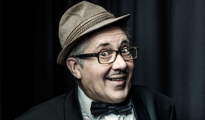 Count Arthur Strong turns thriller writer | ...and he joins the line-up of the Chortle Comedy Book Festival