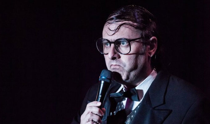 Neil Hamburger records a concept musical album | About ‘patrons trapped in an average chain-hotel’  over Christmas