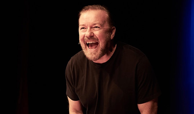 Ricky Gervais extends his Armageddon tour | New dates go on sale this week