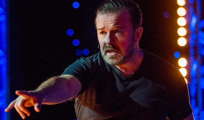 Ricky Gervais reveals his rider | Worthy of 'an international comedy mega-star'