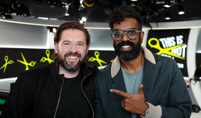 Romesh: Work made me cry... but I almost gave up on my comedy dream | Comic shares some of the worst moments of his life in a new podcast interview