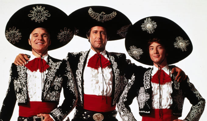 Which of The Three Amigos gets shot in the arm? | Try our Tuesday Trivia Quiz