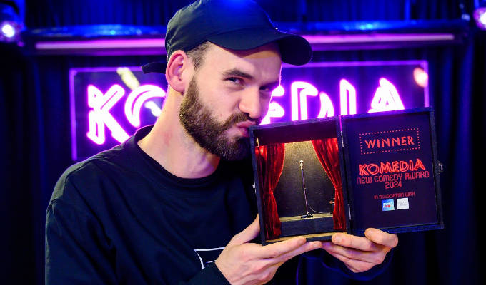 Entries open for 2025 Komedia New Comedy Awards | Brighton competition open to acts going for less than three years