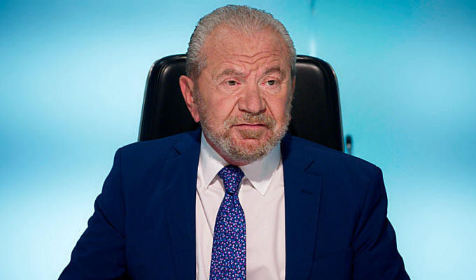 Lord Sugar on the Apprentice