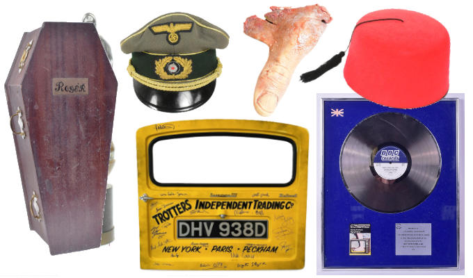 Huge sale of comedy memorabilia | From documents on the night Tommy Cooper died to Allo Allo props