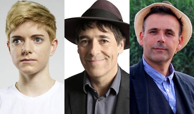 Comedians up for BBC audio awards | Mae Martin, Mark Steel and Rob Newman