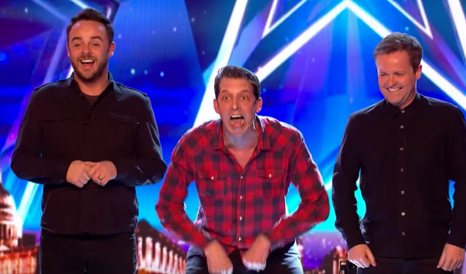 Jonny Awsum appears on Britain's Got Talent | ...and gets Ant & Dec on stage