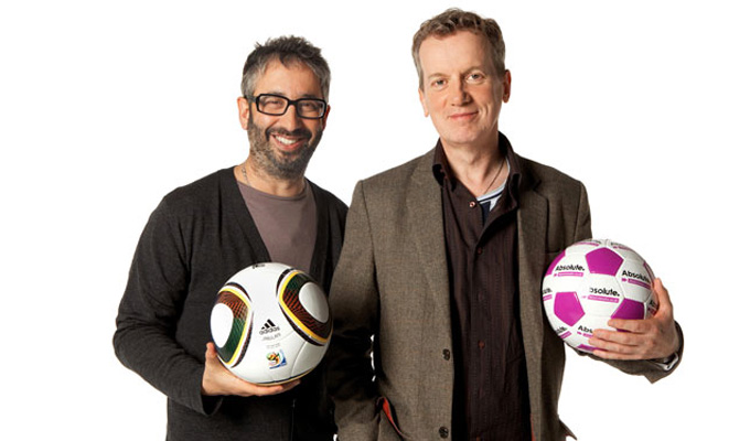 They're coming home! | Baddiel & Skinner reunite for Three Lions performance