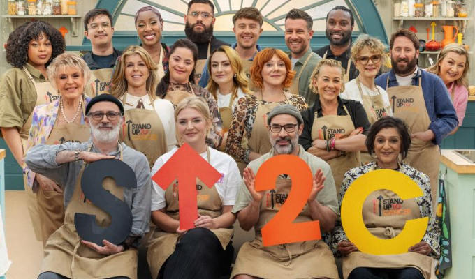 Which comedians are taking part in celebrity Bake-Off 2025 | Charity line-up announced