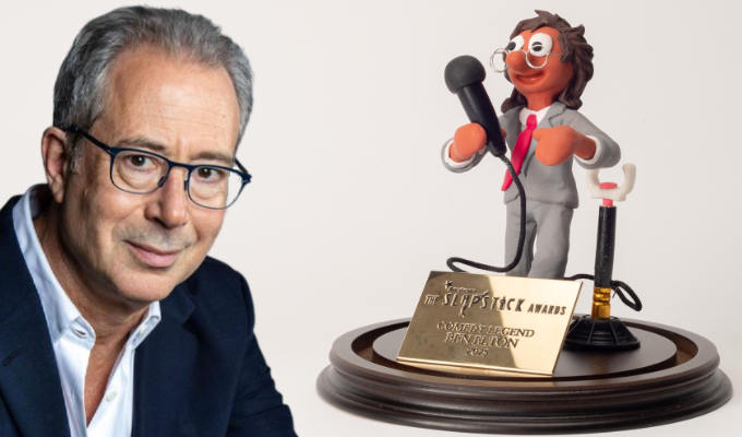 Look who Ben Elton's Morphed into | Comic immortalised in Plasticine as he's named Slapstick Festival legend