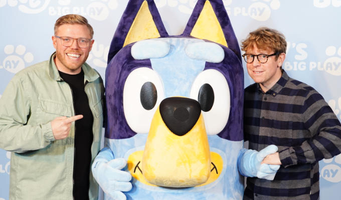 Josh Widdicombe joins Bluey | Along with his regular collaborators Rob Beckett and Alex Brooker