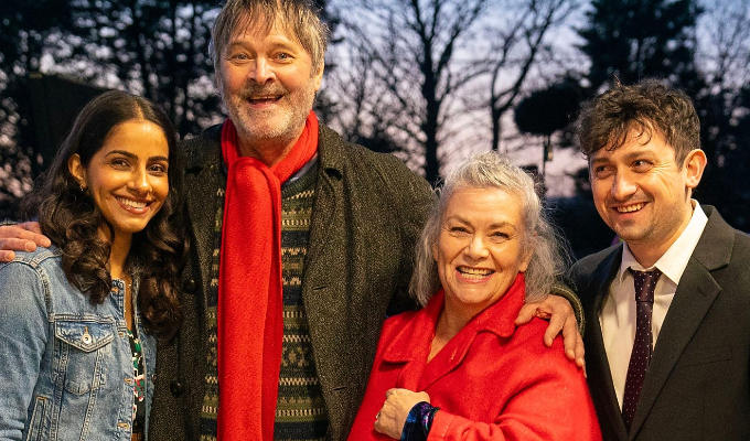 Dawn French and Mark Heap begin filming Can You Keep A Secret? | New BBC comedy about a man faking his death