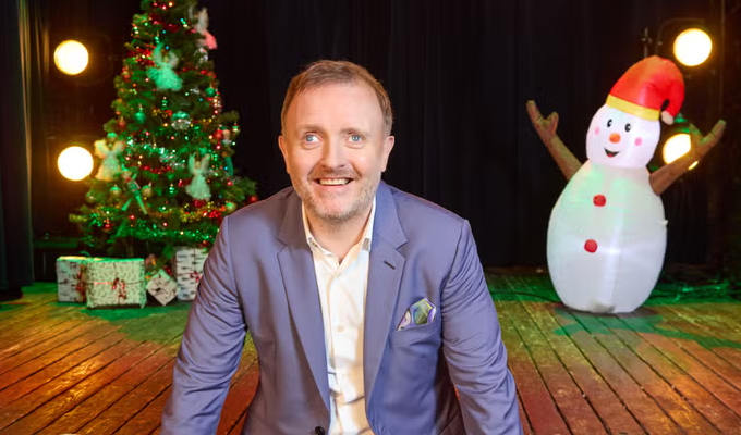 What is Chris McCausland's alternative Christmas message? | Full transcript of his Channel 4 broadcast