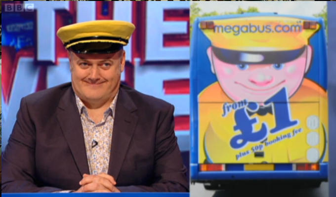 What's the actual name of the Megabus mascot? | Test your Dara O Briain-related knowledge in this week's trivia quiz