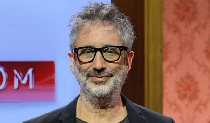 Air dates set for David Baddiel’s three live shows | The first original stand-up commissions for Sky Arts