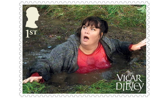 The Vicar of Dibley is first class! | New stamps to celebrate Dawn French comedy