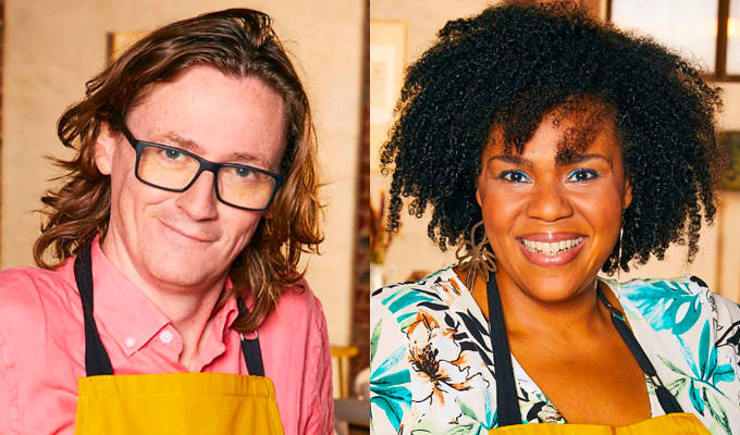 I might have barbecued a sausage for Dara O Briain... | Celebrity Best Home Cook contestants Ed Byrne and Desiree Burch on their culinary experiences