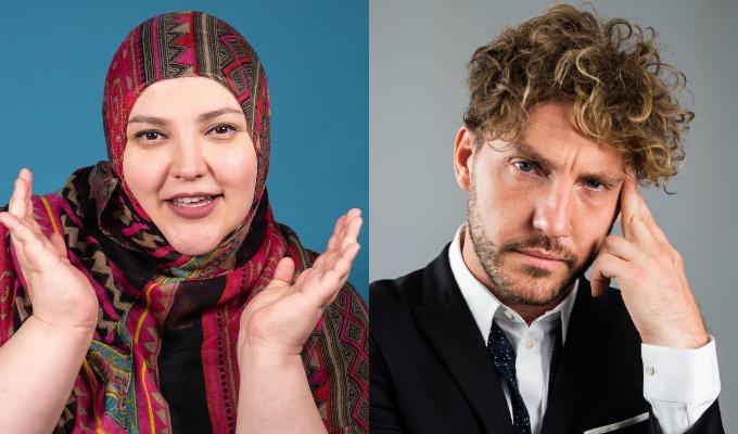 Seann Walsh and Fatiha El-Ghorri join Silence Is Golden | The comedy show in which the audience tries not to laugh