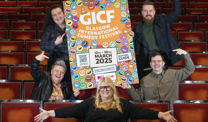 Glasgow gets its biggest comedy festival yet | 550 shows coming in March