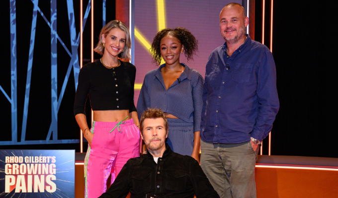 Who's on Rhod Gilbert’s Growing Pains series 6 | Comedy Central show returns this month