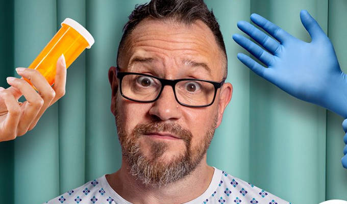 Jon Holmes opens up about his prostate cancer | ...in a new podcast featuring a host of other comedians