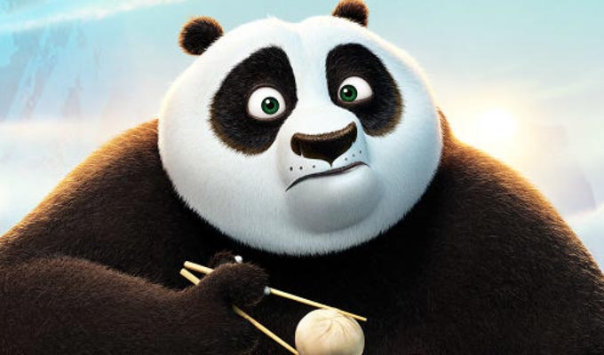 What is the name of the panda in Kung Fu Panda? : Features 2018