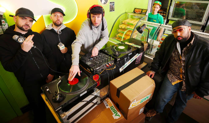 Kurupt FM take over Subway | People Just Do Nothing stars provide the in-store radio station
