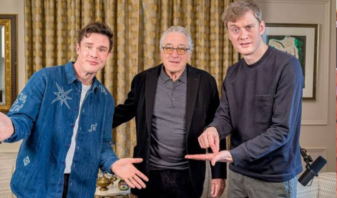 Robert De Niro joins Off Menu | Movie icon tells James Acaster and Ed Gamble about eating cobra