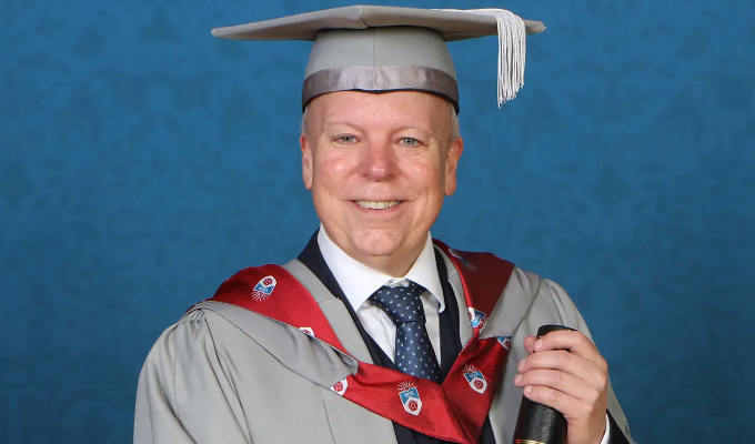 A local honour for a local person | Steve Pemberton becomes an honorary fellow of the  University of Central Lancashir