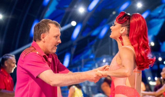 Chris McCausland makes his Strictly debut | Comedian paired with pro Dianne Buswell