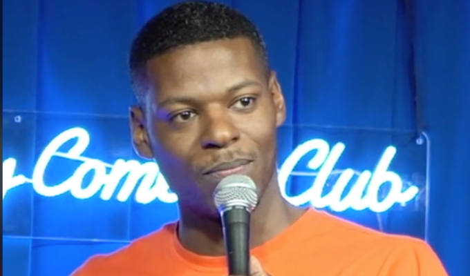 This comic made a HUGE faux pas in his crowd work | Talent Harris admits 'that wasn't very mindful of me'